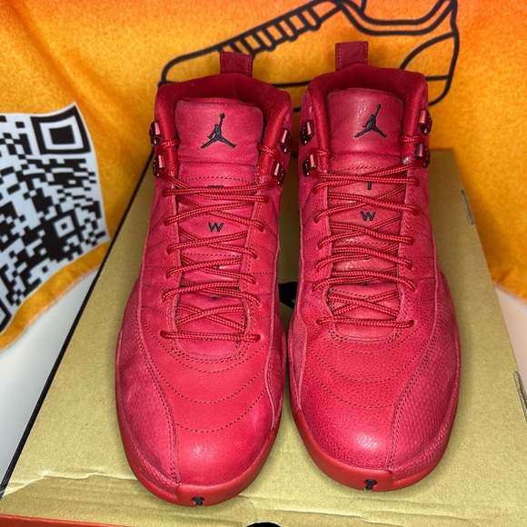 Jordan 12 Retro 2018 Gym Red Size 10.5M Pre-loved - Picture 5 of 7